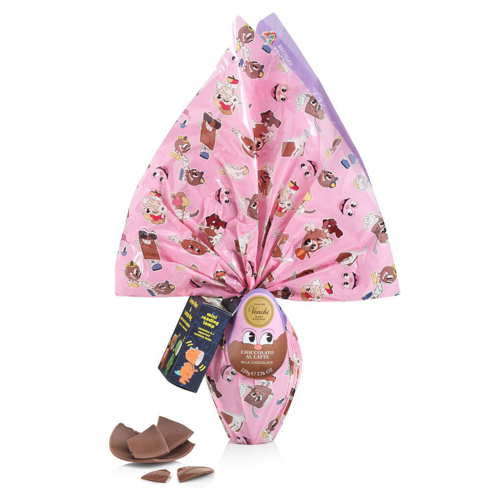 Uovo Bambini Rosa Latte 220g - Venchi