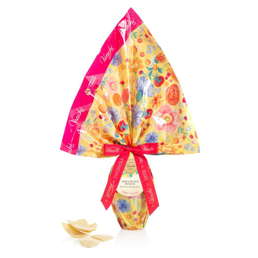 Uovo Boccioli di Primavera Bianco 220g - Venchi