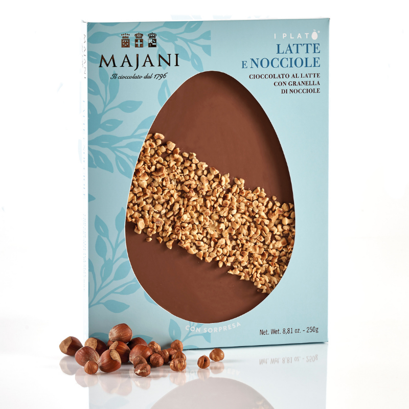 Uovo Platò al Latte e Nocciole 250g - Majani