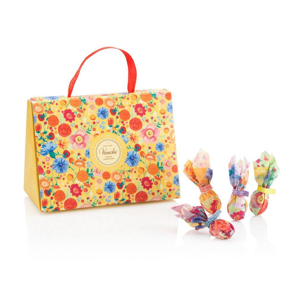 Borsina regalo Primavera con ovetti assortiti 200g - Venchi