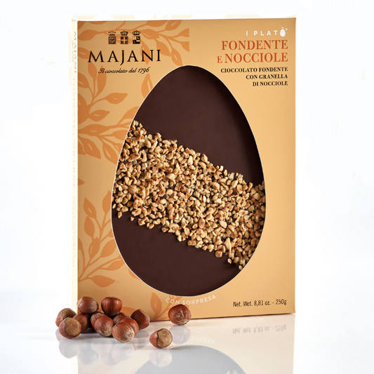 Uovo Platò Fondente e Nocciole 250g - Majani